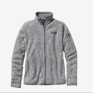 Patagonia full zip better sweater Medium grey